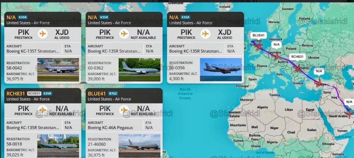 伊朗系下达开战命令：大批美军战机升空，将随时爆击伊朗导弹阵地