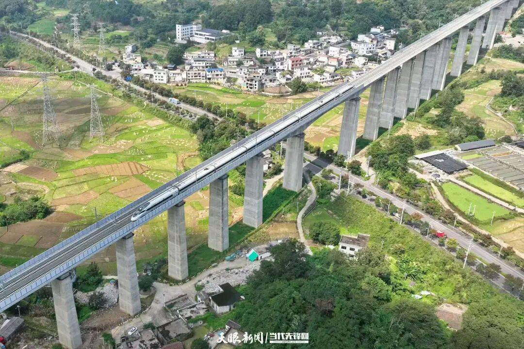 开始试运行!贵州市市通高铁进入倒计时