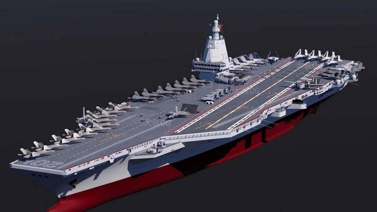 大连船厂现身12万吨巨舰分段,004核动力航母要来了?西方各路专家盯着大连造船厂